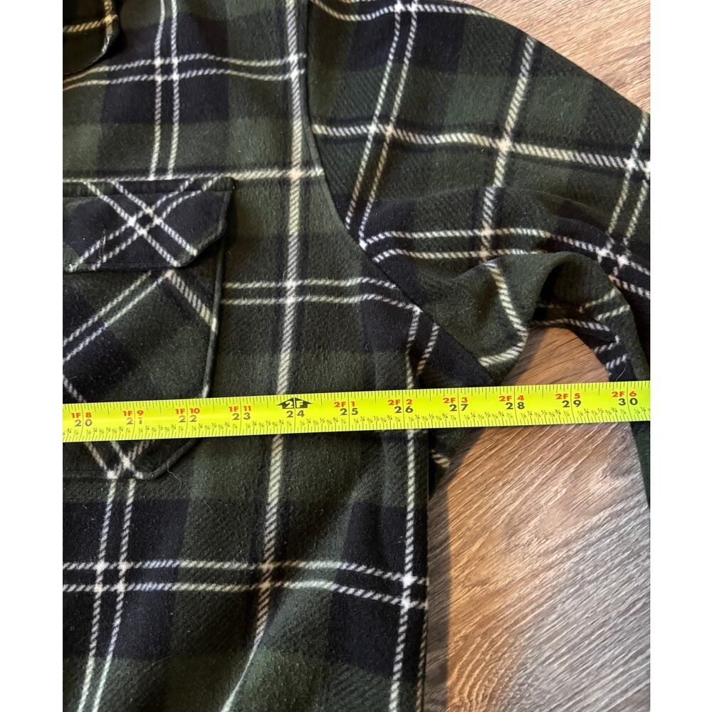 Wrangler Plaid Thick Fleece Shirt Size 2XL Mens Winter Fall - Picture 7 of 7